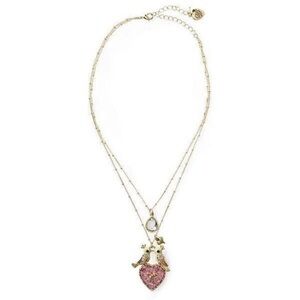 EUC Authentic Betsey Johnson Love Bird Necklace